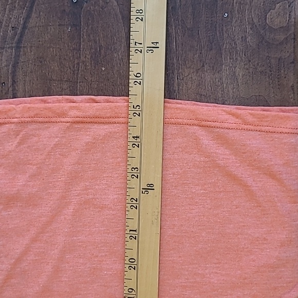 EUC Nike Dri Fit V-Neck Women's sz Medium San Francisco Giants MLB Orange Shirt - Picture 6 of 6